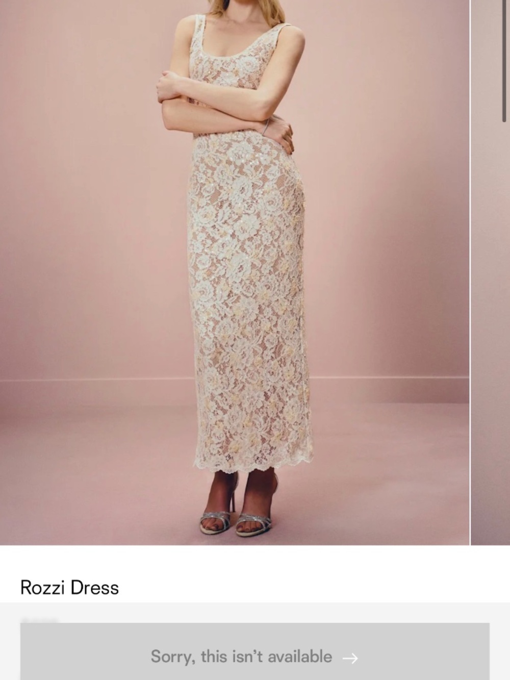 New REFORMATION dress